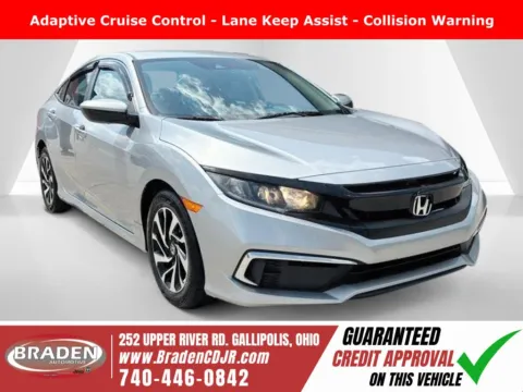 Silver 2020 Honda Civic LX for sale in Gallipolis, OH
