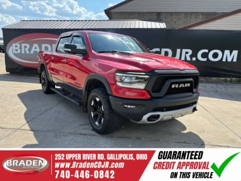 Red 2022 Ram 1500 Rebel for sale in Gallipolis, OH