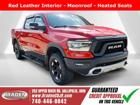 Red 2022 Ram 1500 Rebel for sale in Gallipolis, OH