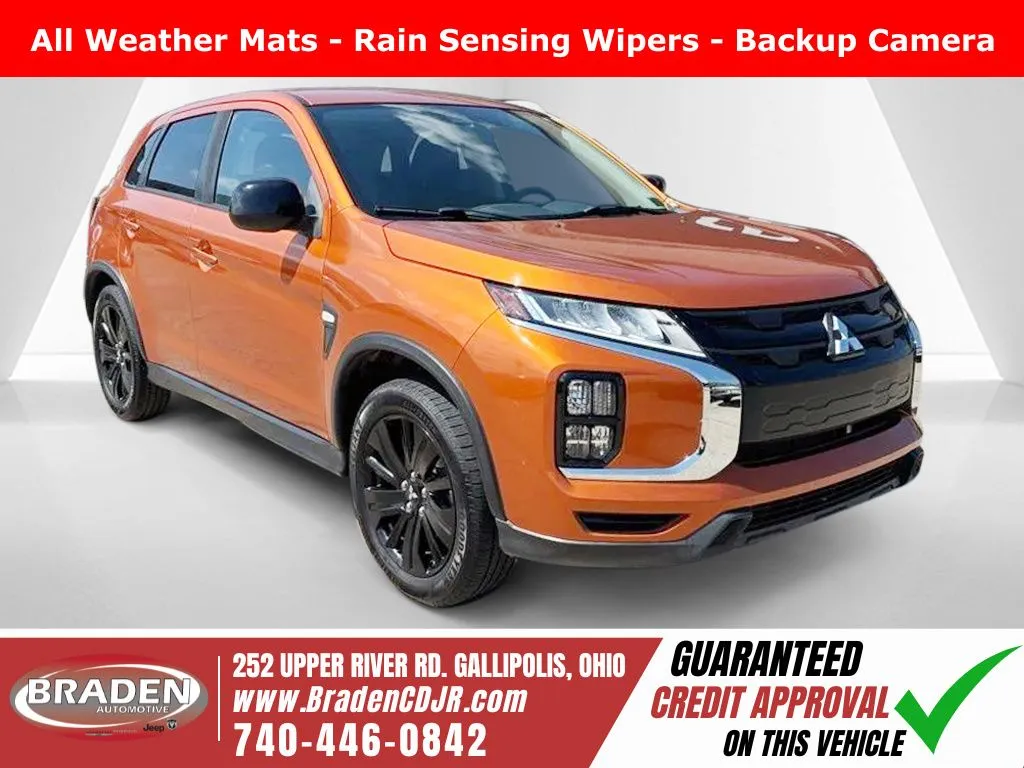 Orange 2021 Mitsubishi Outlander Sport 2.0 LE for sale in Gallipolis, OH