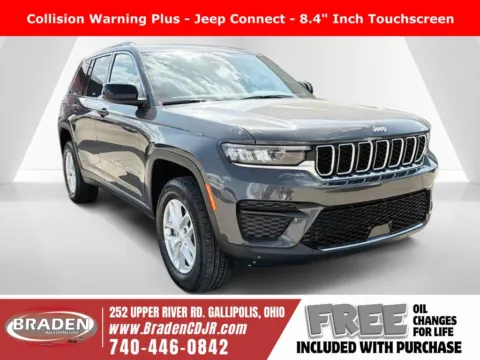 Gray 2026 Jeep Grand Cherokee Laredo for sale in Gallipolis, OH