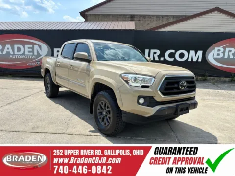 Beige 2020 Toyota Tacoma SR5 for sale in Gallipolis, OH