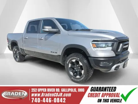 Silver 2020 Ram 1500 Rebel for sale in Gallipolis, OH
