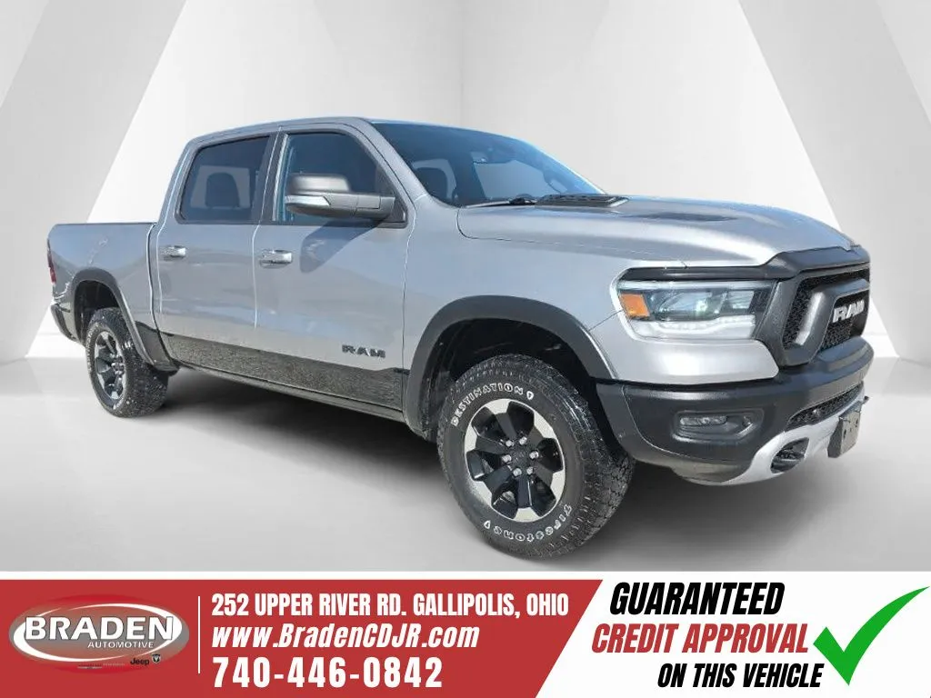 Silver 2020 Ram 1500 Rebel for sale in Gallipolis, OH