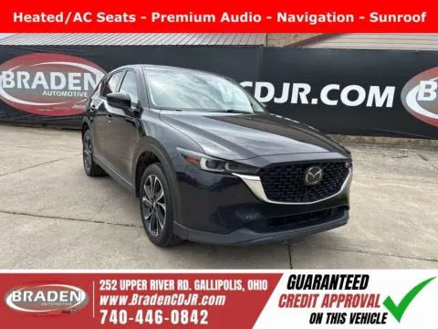 Black 2022 Mazda CX-5 2.5 S Premium Plus Package for sale in Gallipolis, OH