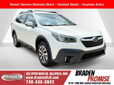 White 2022 Subaru Outback Premium for sale in Gallipolis, OH