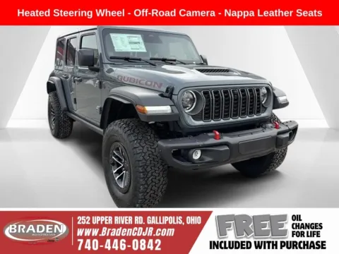 Blue 2026 Jeep Wrangler Rubicon for sale in Gallipolis, OH