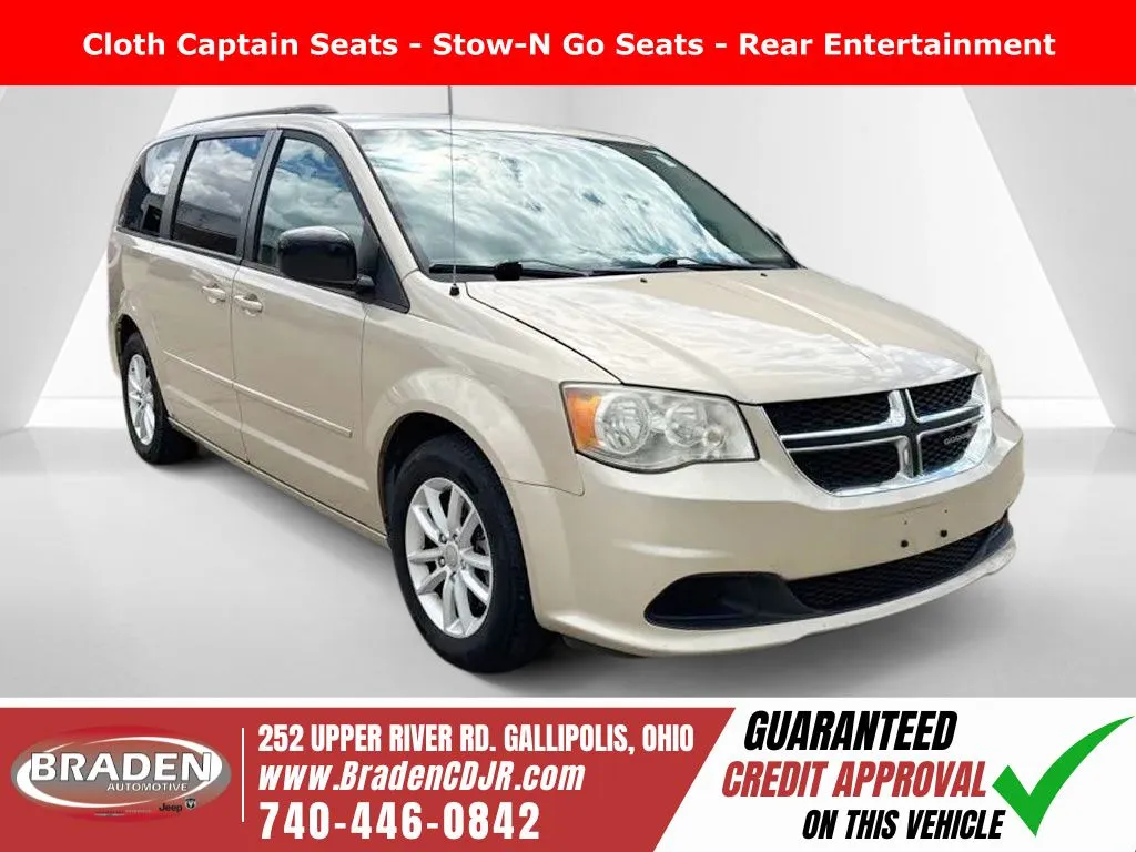 Beige 2014 Dodge Grand Caravan SE for sale in Gallipolis, OH