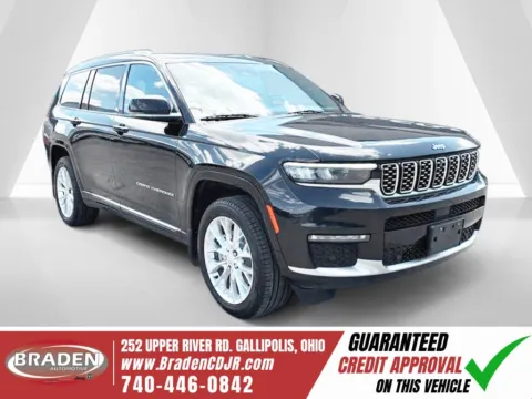 Black 2021 Jeep Grand Cherokee L Summit for sale in Gallipolis, OH