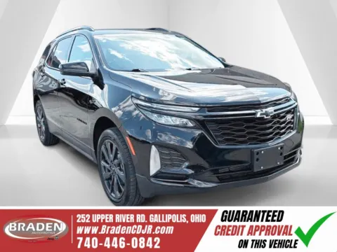 Black 2024 Chevrolet Equinox RS for sale in Gallipolis, OH
