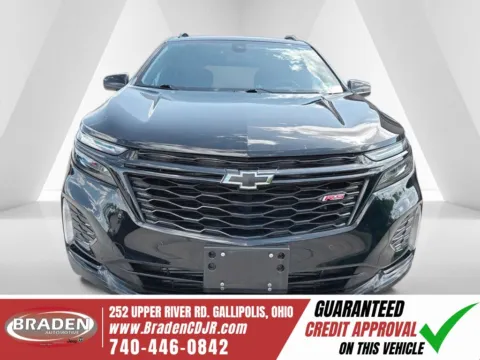 Black 2024 Chevrolet Equinox RS for sale in Gallipolis, OH