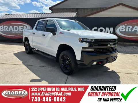 White 2021 Chevrolet Silverado 1500 LT Trail Boss for sale in Gallipolis, OH