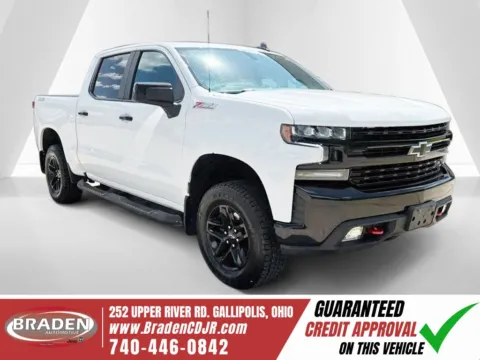 White 2021 Chevrolet Silverado 1500 LT Trail Boss for sale in Gallipolis, OH