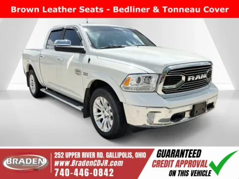 White 2018 Ram 1500 Laramie Longhorn for sale in Gallipolis, OH