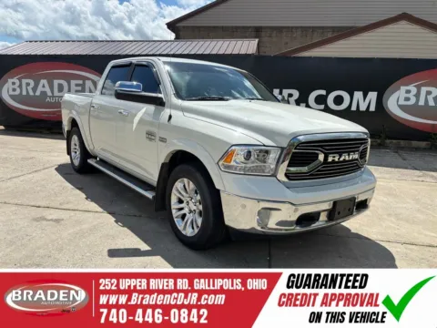 White 2018 Ram 1500 Laramie Longhorn for sale in Gallipolis, OH