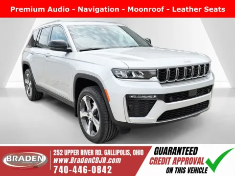 Silver 2026 Jeep Grand Cherokee Limited for sale in Gallipolis, OH