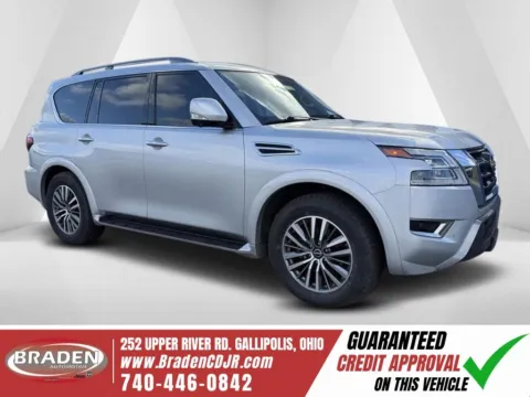 Silver 2023 Nissan Armada SL for sale in Gallipolis, OH