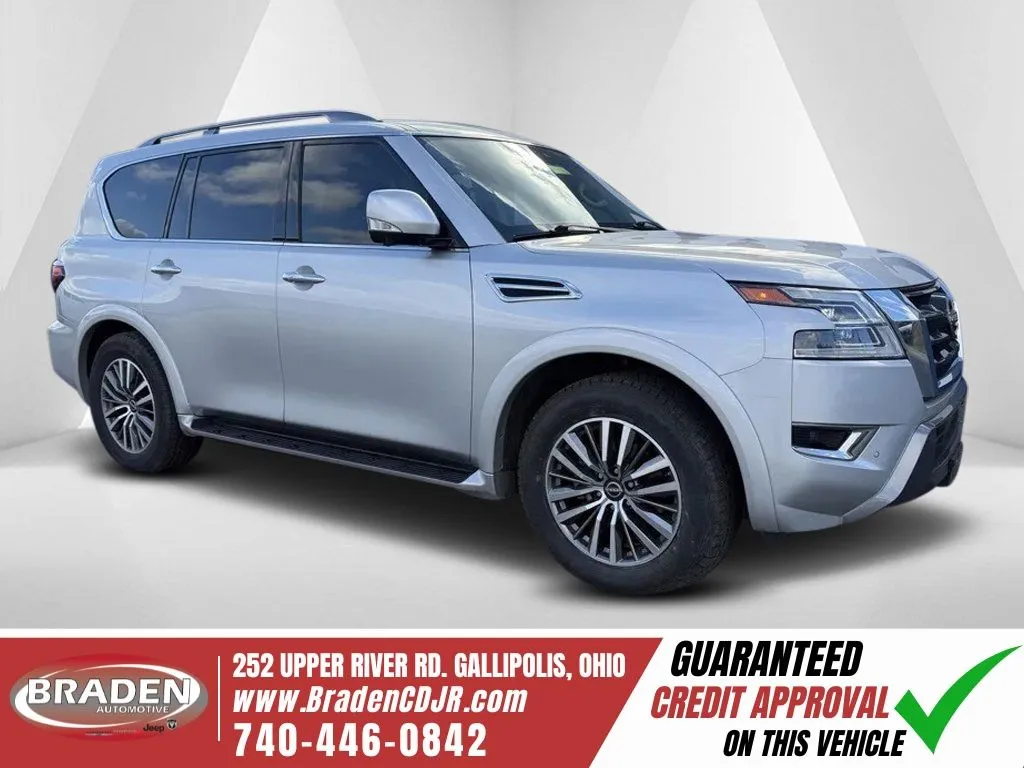 Silver 2023 Nissan Armada SL for sale in Gallipolis, OH