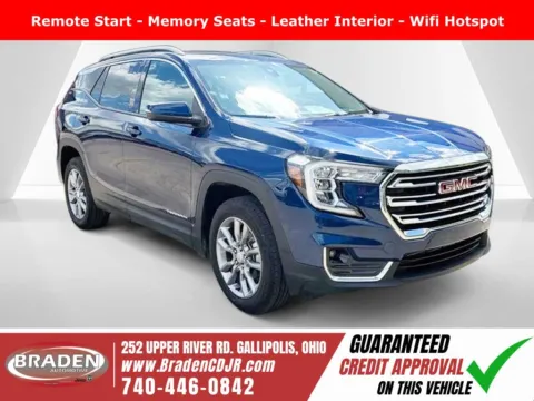 Blue 2022 GMC Terrain SLT for sale in Gallipolis, OH