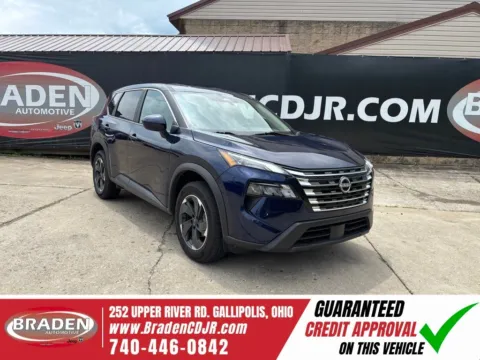 Blue 2024 Nissan Rogue SV for sale in Gallipolis, OH