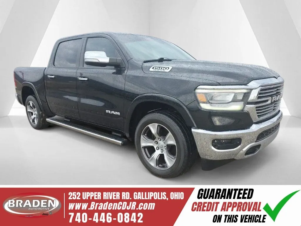 Black 2019 Ram 1500 Laramie for sale in Gallipolis, OH