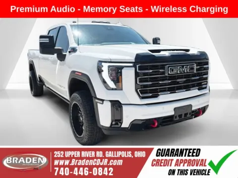 White 2025 GMC Sierra 2500HD AT4 for sale in Gallipolis, OH