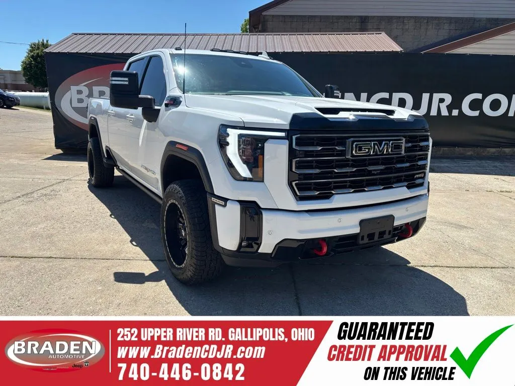 White 2025 GMC Sierra 2500HD AT4 for sale in Gallipolis, OH