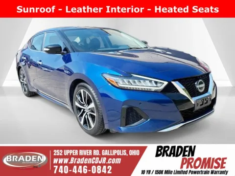 Blue 2023 Nissan Maxima 3.5 SL for sale in Gallipolis, OH