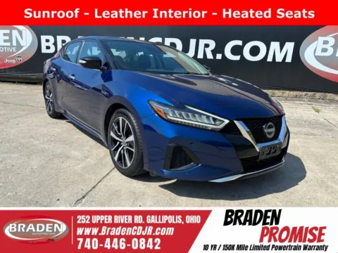 Blue 2023 Nissan Maxima 3.5 SL for sale in Gallipolis, OH