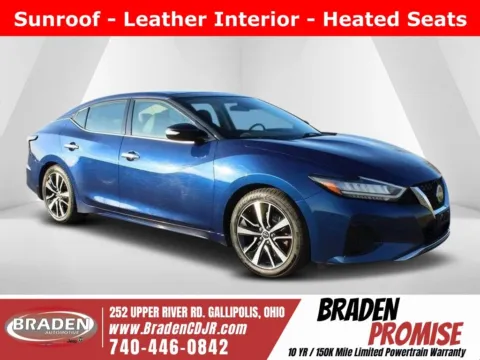 Blue 2023 Nissan Maxima 3.5 SL for sale in Gallipolis, OH