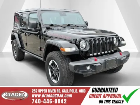 Black 2021 Jeep Wrangler Unlimited Rubicon for sale in Gallipolis, OH