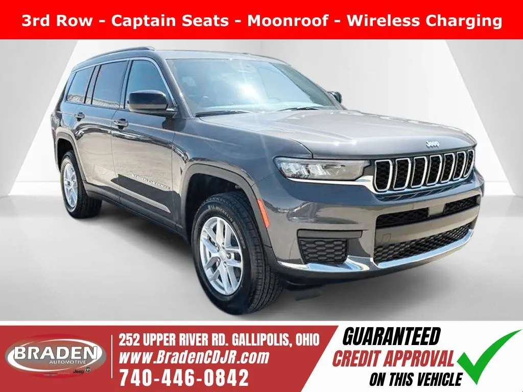 Gray 2026 Jeep Grand Cherokee L Laredo for sale in Gallipolis, OH