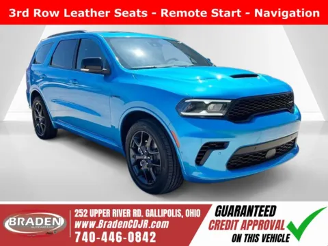 Blue 2026 Dodge Durango GT Premium HEMI V8 for sale in Gallipolis, OH