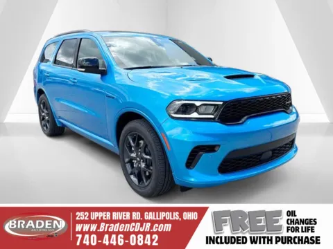 Blue 2026 Dodge Durango GT Premium HEMI V8 for sale in Gallipolis, OH