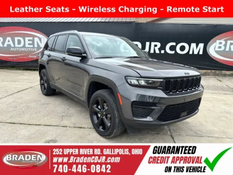 Gray 2022 Jeep Grand Cherokee Altitude for sale in Gallipolis, OH