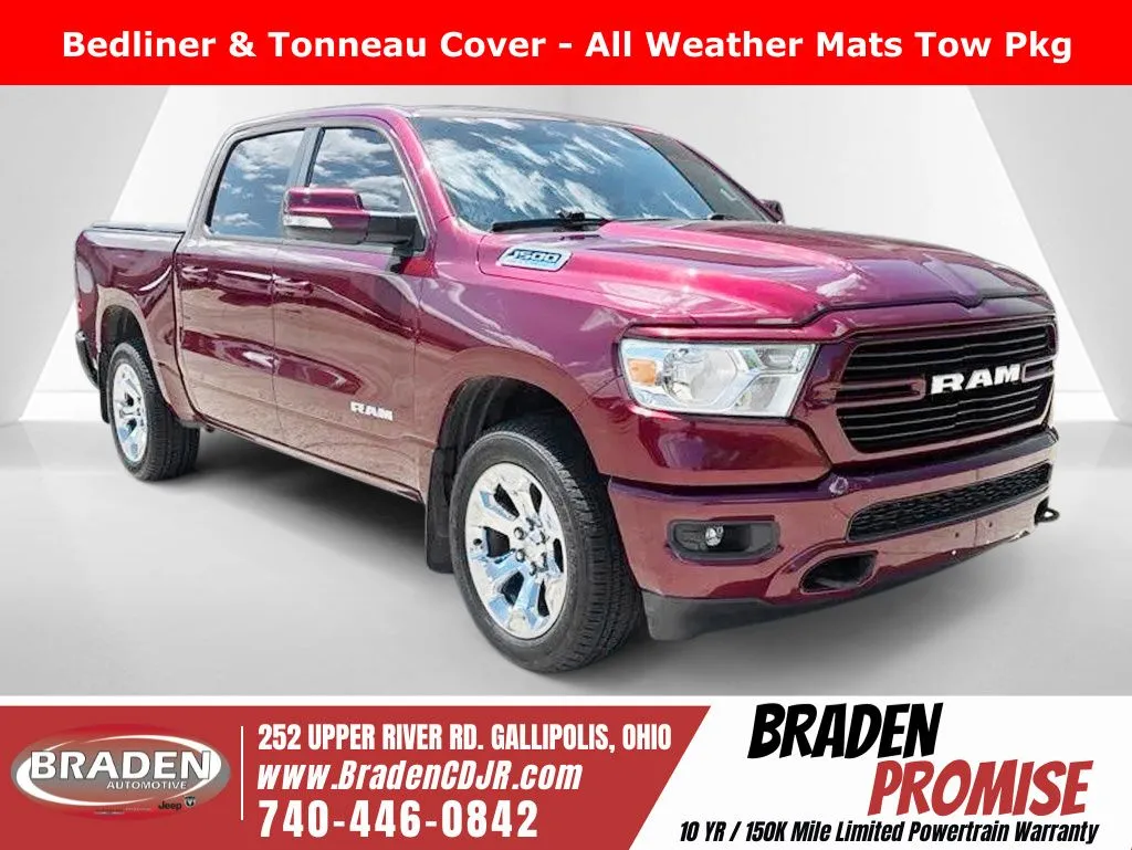 2021 RAM 1500 Big Horn/Lone Star 4x4 Crew Cab 5'7's photo