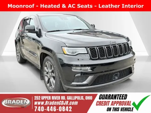 Black 2019 Jeep Grand Cherokee High Altitude for sale in Gallipolis, OH