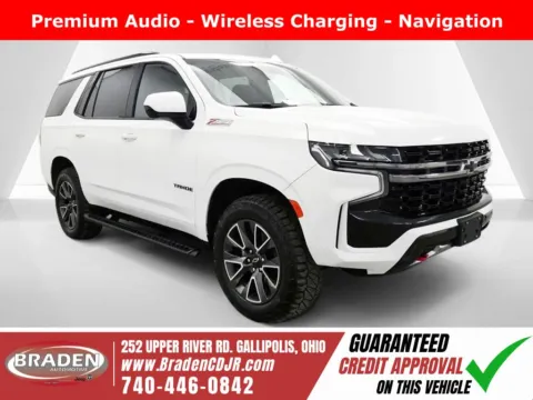 Blue 2022 Chevrolet Tahoe Z71 for sale in Gallipolis, OH