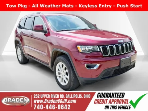 Red 2021 Jeep Grand Cherokee Laredo E for sale in Gallipolis, OH