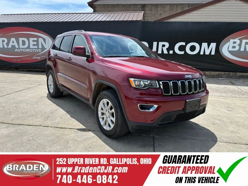 Red 2021 Jeep Grand Cherokee Laredo E for sale in Gallipolis, OH