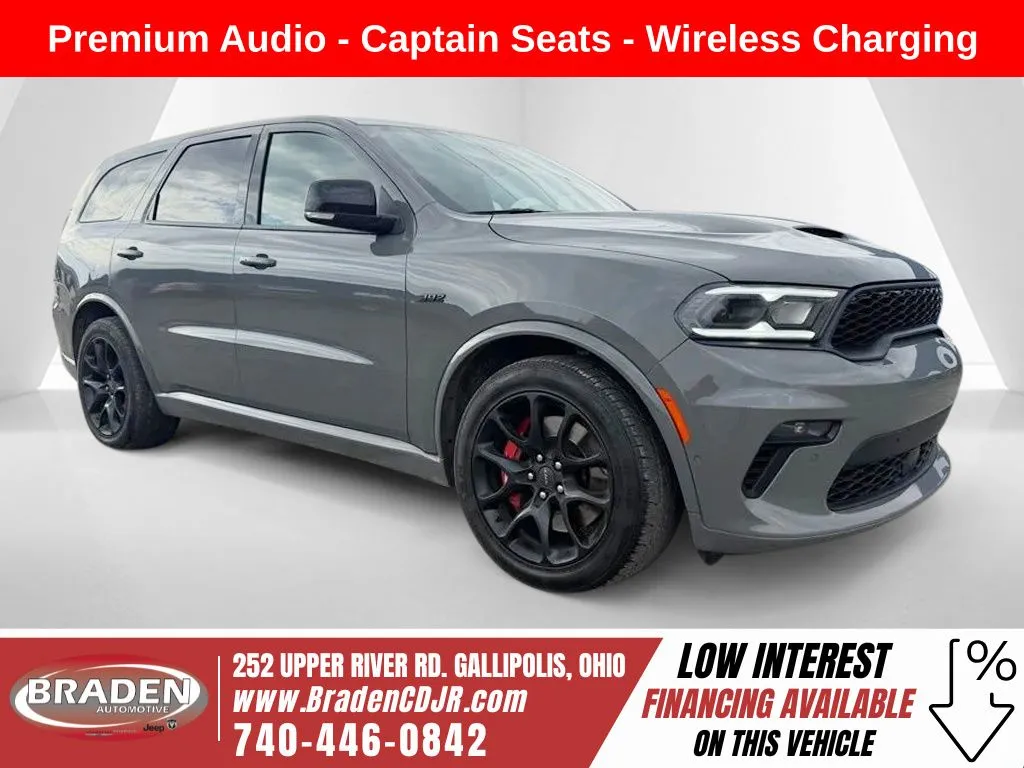 Gray 2022 Dodge Durango SRT 392 for sale in Gallipolis, OH