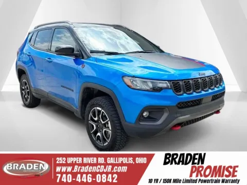 Blue 2026 Jeep Compass Trailhawk for sale in Gallipolis, OH