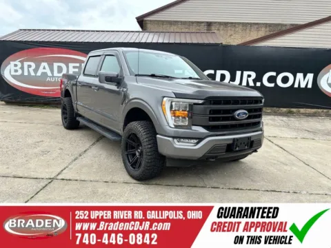 Blue 2021 Ford F-150 Lariat for sale in Gallipolis, OH