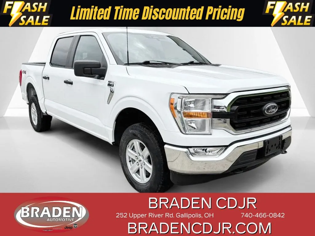 White 2022 Ford F-150 XLT for sale in Gallipolis, OH