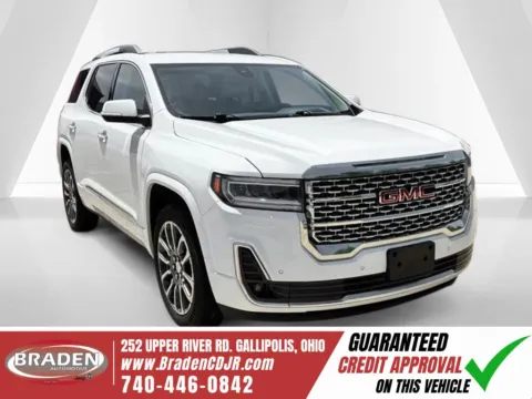 White 2023 GMC Acadia Denali for sale in Gallipolis, OH