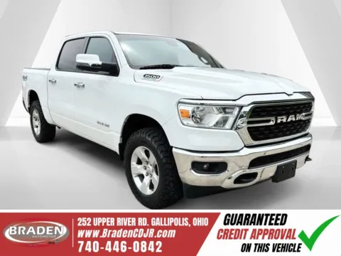 White 2024 Ram 1500 Big Horn/Lone Star for sale in Gallipolis, OH