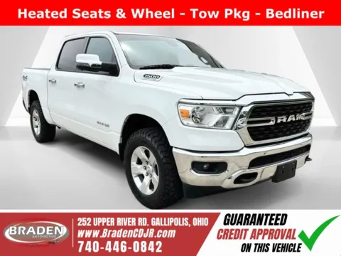 White 2024 Ram 1500 Big Horn/Lone Star for sale in Gallipolis, OH
