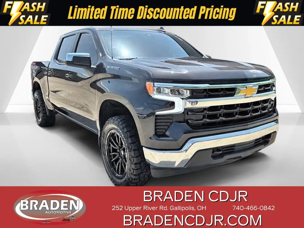 Gray 2023 Chevrolet Silverado 1500 LT for sale in Gallipolis, OH