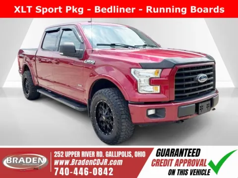 Blue 2017 Ford F-150 XLT for sale in Gallipolis, OH