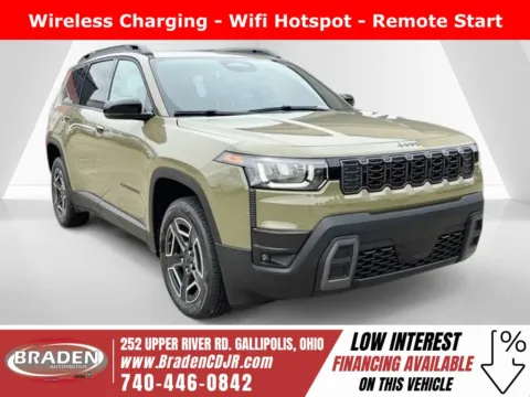 Green 2026 Jeep Cherokee Limited for sale in Gallipolis, OH